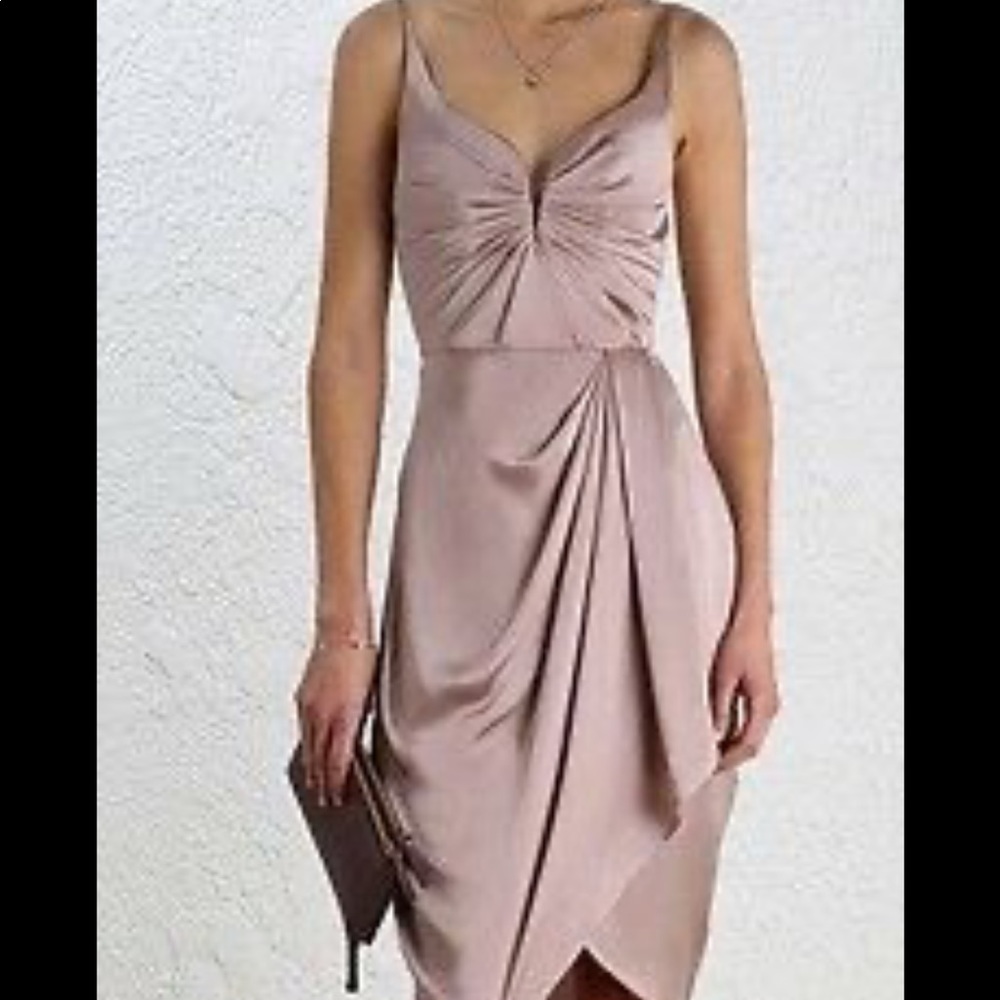Zimmerman Sueded Silk Dress